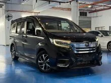 2021 Honda Step WGN 1.5 SPADA MPV - Dual Power Door - 7 Seaters - Grade 4 Mileage 37k km - Free 5 Years Warranty - Free Service - Free Tinted