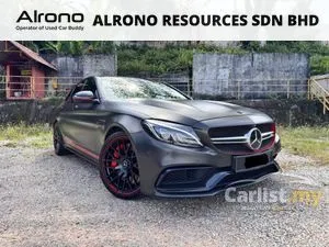 2015 Mercedes-Benz AMG C63 4.0 S Edition 1 Sedan Import Baru with proper service record. V8 4.0 Bi turbo
