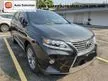 Used 2013 Lexus RX270 2.7 SUV (SIME DARBY AUTO SELECTION)