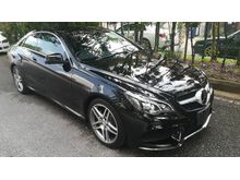 2015 Mercedes-Benz E250 2.0 AMG COUPE (UNREG) BLACK (5 YEARS WARRANTY)