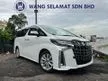 Recon 2021 Toyota Alphard 2.5 S SUNROOF/MOONROOF/7seaters - Cars for sale