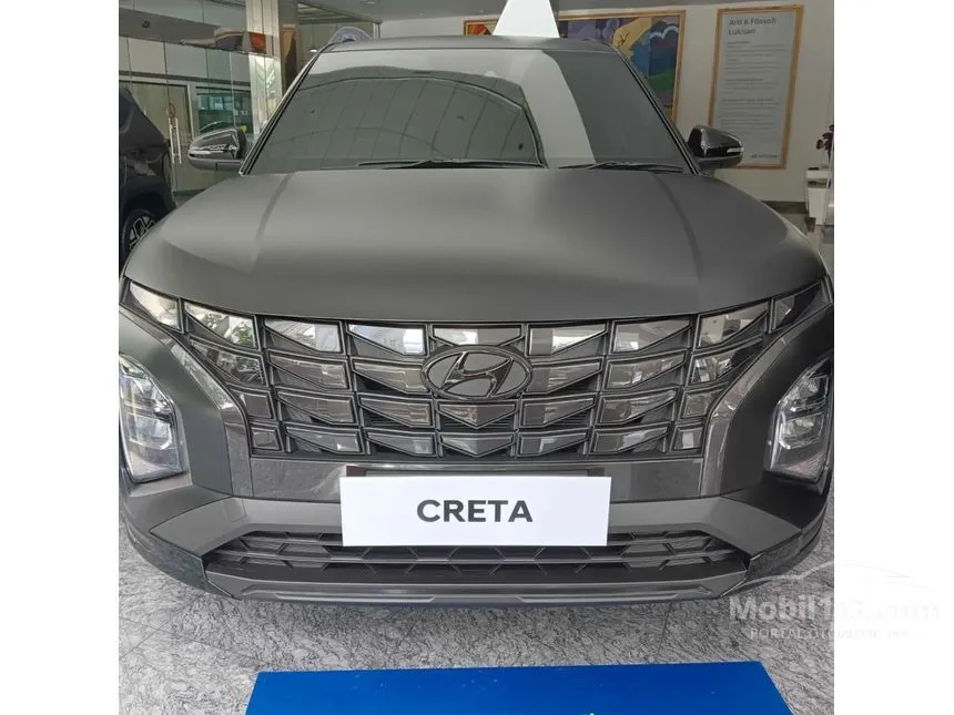 Jual Mobil Hyundai Creta 2024 Alpha 1.5 di DKI Jakarta Automatic Wagon Hitam Rp 297.300.000