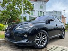 2012 Lexus RX350 3.5 F Sport SUV Nik2012 Facelift Black On Black Km59rb Turbo Exhaust #AUTOHIGH #BEST DEAL