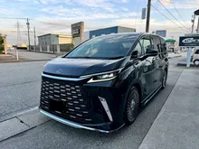 2024 Lexus LM 500h 2.4 4 Seater MPV Modellista Aero Kit **30KM NEW CAR CONDITION - INCOMING STOCK