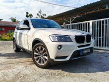 ( TRUE YEAR MADE 2013 ) BMW X3 2.0 xDrive20i SUV (A) 1 LADY OWNER , MILEAGE 90K KM , WELL KEPT