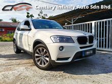 ( TRUE YEAR MADE 2013 ) BMW X3 2.0 xDrive20i SUV (A) 1 LADY OWNER , MILEAGE 90K KM , WELL KEPT