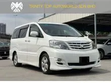 8 SEATER MPV, ANDROID PLAYER WITH REVERSE CAMERA 2006 Toyota Alphard 2.4 G MPV
