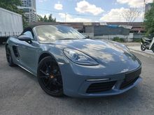 2017 Porsche 718 2.0 Boxster Convertible,2017 UNREGISTER