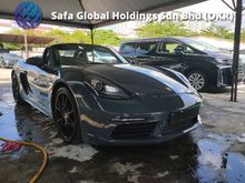2017 Porsche 718 2.0 Boxster Convertible,2017 UNREGISTER