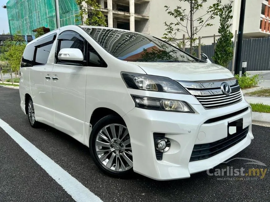 Used 2014 Toyota Vellfire 2.4 Z Golden Eyes II MPV Tip Top - Carlist.my