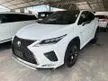 Recon 2020 Lexus RX300 2.0 F Sport SUV # PANORAMIC ROOF , BLACK LEATHER , HUD , BSM FREE 360 CAMERA - Cars for sale