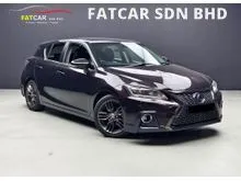 LEXUS CT200H 1.8 LUXURY #DRIVE SIDE MEMORY SEAT #TRACTION CONTROL #KEYLESS ENTRY AND START (SMARTACCESS) #VEHICLE STABILITY CONTROL #GOOD DEALS