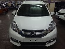 2014 Honda Mobilio 1.5 E Prestige Automatic Putih Tangan 1 Pajak Panjang Low KM Tdp 18 Juta