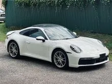 2021 Ready Stock Sunroof Porsche 911 992 3.0 Carrera Coupe