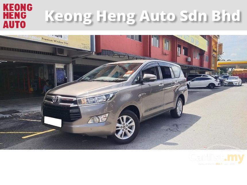 Used Innova 2017 Used 2017 Toyota Innova 2.0 G MPV (A) REG DEC 2017, 1 CAREFUL OWNER, L ...