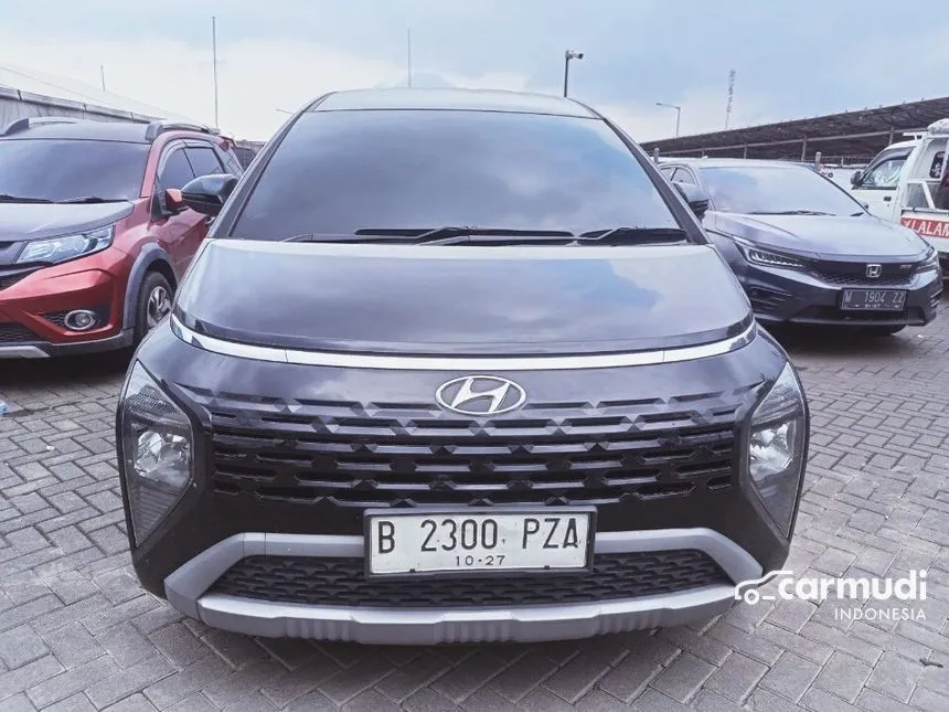 Jual Mobil Hyundai Stargazer 2022 Trend 1.5 di DKI Jakarta Automatic Wagon Hitam Rp 183.000.000