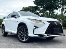 New Stock 2017 Lexus RX200t 2.0 F Sport SUV