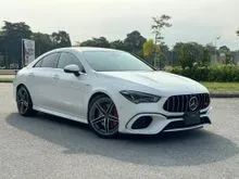 2022 Mercedes-Benz AMG CLA45S 4MATIC+ Coupe [BURMESTER Sound System ,HUD ,BSM ,Panoramic Roof ,AMG Performance Package]