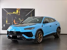 2024 Lamborghini Urus Performante (4 Seater) 4.0 V8 Blu Cepheus Exterior, Full Carbon Fibre Exterior Package, 23-Inch Pelope Diamond Finish Wheels
