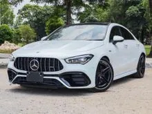 CALL NOW 2021 Mercedes-Benz AMG CLA45 2.0 S 4MATIC+ Coupe FULL SPEC