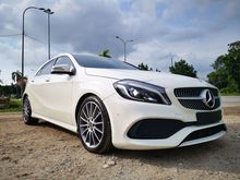 2017 Mercedes-Benz A200 W176 1.6L AMG Line Hatchback Night Edition Local Warranty Till 2021