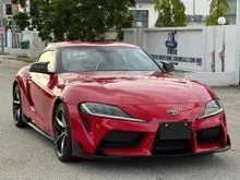 2023 Toyota GR Supra 3.0 RZ Coupe Japan Spec Unregistered 19inch Wheel Alcantara seat JBL HUD