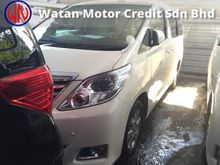 Toyota Alphard 2.4 NEW FACELIFT 2 POWER DOORS,FRONT N BACK CAMERA,DVD MONITOR,XENON LAMP,SPORT RIM,PARKTRONIC,TRUE YEAR MADE 12-UNREG,FREE GIFTS