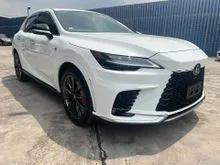 2023 Lexus RX 350 2.4 F Sport AWD 4CAMERA PBOOT ADVANCE PARK HUD BSM ORANGE CALIPER