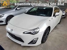 2013 Toyota 86 2.0 GT Rear Camera Local AP Unreg (PRICE ZERO GST)