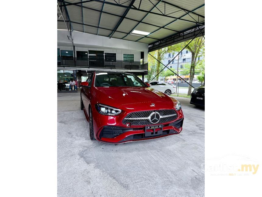 Recon 2022 Mercedes Benz C200 Amg Line New Facelift Rear Axle Steering ...