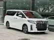 Recon READY STOCK 5A GRADE SUPER LOW MILEAGE 2022 Toyota Alphard 2.5 SC YEAR END PROMOTION