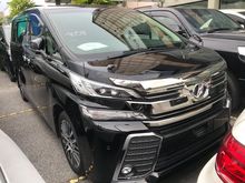 2015 Toyota Vellfire 2.5 ZG Edition 1Year Warranty WITH SST 245K -UNREG