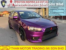 2013 Proton INSPIRA 2.0CVT(A)1 YEAR WARRANTY MIVEC ENGIN LANCER EVO BODYKIT STTERING SPOILER GOOD CONDITION LOW MLEAGE ACCIDENT FREE