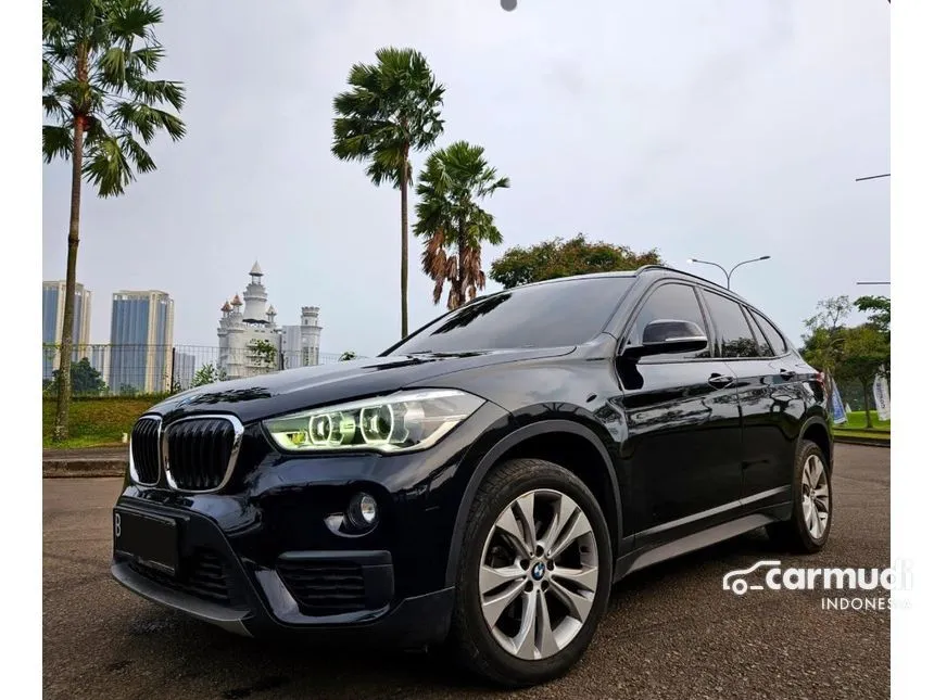 Jual Mobil BMW X1 2018 sDrive18i xLine 1.5 di DKI Jakarta Automatic SUV Hitam Rp 490.000.000