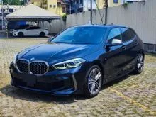 2023 BMW M135i 2.0 xDrive M-Sport Full Spec, Alcantara Leather, Bucket Memory Seat, Power Boot, Paddle Shift, Reverse Camera, Free 6 Yrs Warranty.