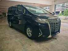 2022 Toyota Alphard 2.5 X UNREG 8 SEATERS
