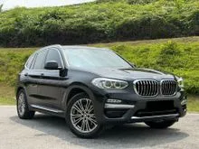 2019 BMW X3 2.0 xDrive30i Luxury SUV Full Service 70K KM Under BMW G01 TipTop Condition Original Paint No Touch Up