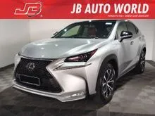 2015 Lexus NX200 2.0 (A) F-Sport 5-Years Warranty
