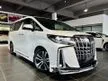 Recon 2021 Toyota Alphard 3.5 V6 (A) SC JBL FULL SPEC NEW FACELIFT MODELISTA BODYKITS JAPAN GRADE 5A UNREG