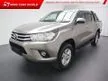 Used 2017 Toyota Hilux 2.4 G Dual Cab Pickup Truck (A) HIGH SPEC TIPTOP CONDITION 1YEAR WARRANTY 78K