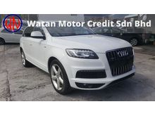2013 Audi Q7 3.0TDI S Line QUATTRO Unreg 1 YEAR WARRANTY