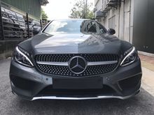 MERCEDES BENZ C300 AMG 2.0 COUPE 2016 UNREG