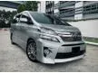 Used 2012/2015 Toyota Vellfire 3.5 Z G Edition (A) MPV TipTop 1OWNER - Cars for sale