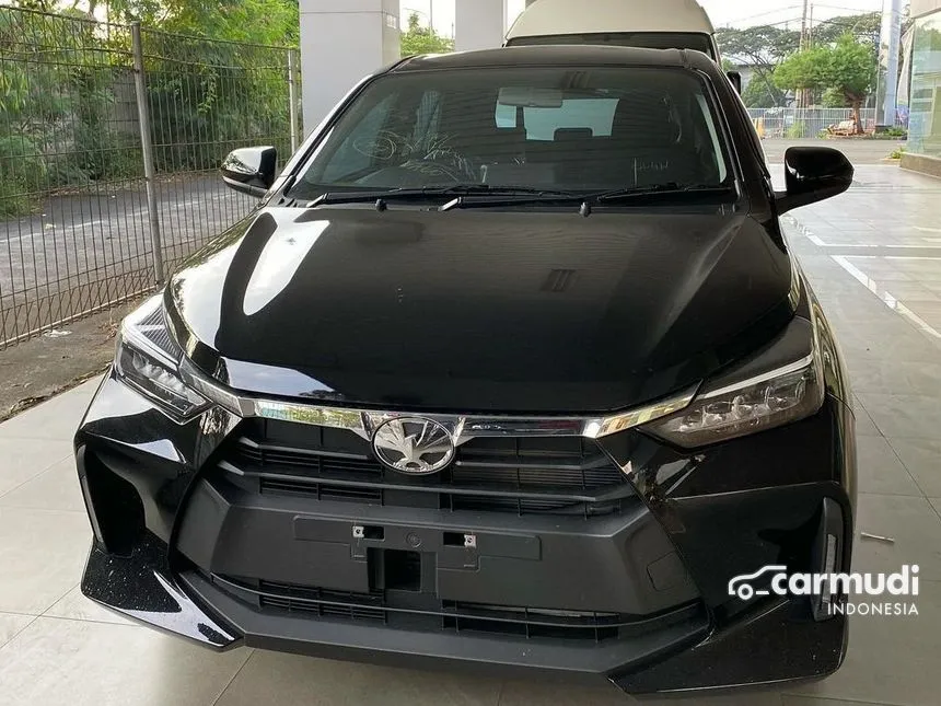 Jual Mobil Toyota Agya 2024 G 1.2 di Banten Automatic Hatchback Hitam Rp 160.400.000