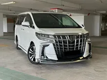 2019 Toyota Alphard 2.5 SC Package  Luxury MPV  RM2,XXX/month