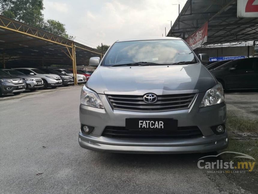 Toyota Innova 2013 E 2 0 In Selangor Automatic Mpv Grey For Rm 43 800 7928433 Carlist My