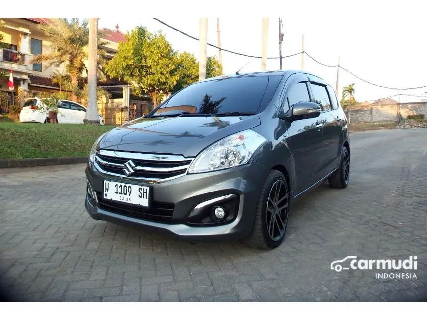 Jual Mobil Suzuki Ertiga 2016 GX 1.4 di Jawa Timur Automatic MPV Abu
