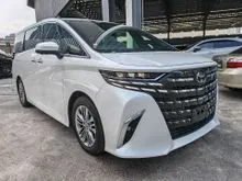 2024 Toyota Alphard 2.5 Z SIDE STEP . 6 YEARS WARRANTY . MOST CHEAP IN KL . UNREG
