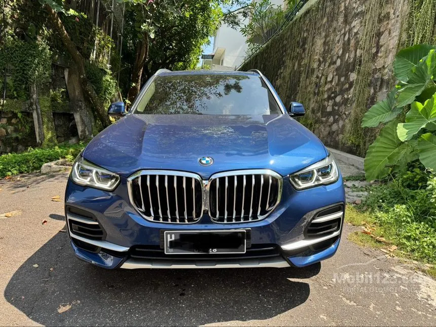 Jual Mobil BMW X5 2022 xDrive40i xLine 3.0 di Jawa Tengah Automatic SUV Biru Rp 1.450.000.000