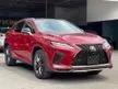 Recon 2019 Lexus RX300 2.0 F Sport SUV/AWD/RARE RED/FREE SERVICE/FREE WARRANTY/BEST DEAL NOW - Cars for sale